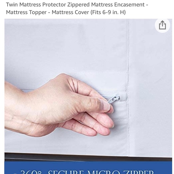 NWOT Twin XL Mattress protector - Picture 5 of 6